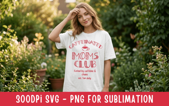 Caffeinated Moms Club: A Designer's Guide to SVG & PNG Assets