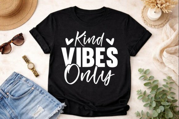 Elevate Your Projects with KIND VIBES ONLY SVG Design