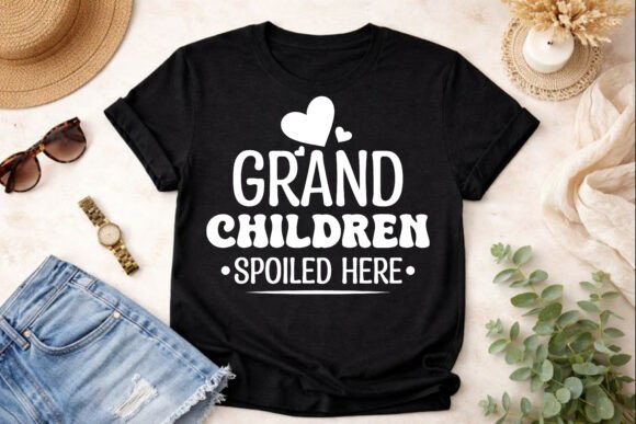 Grandkids Spoiled Here SVG Design: A Versatile Creative Asset