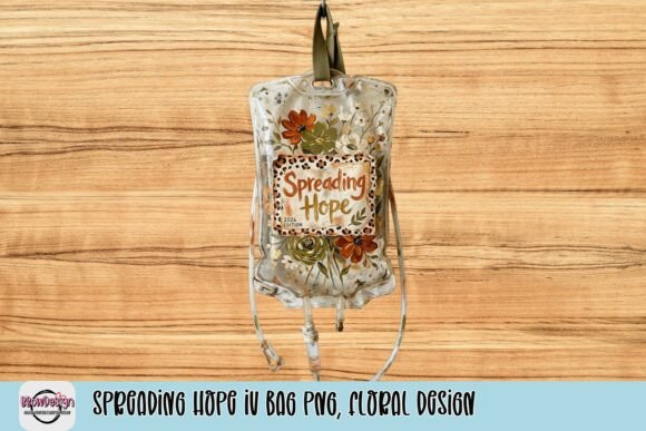 Spreading Hope IV Bag PNG: Floral Design for Creative Projects