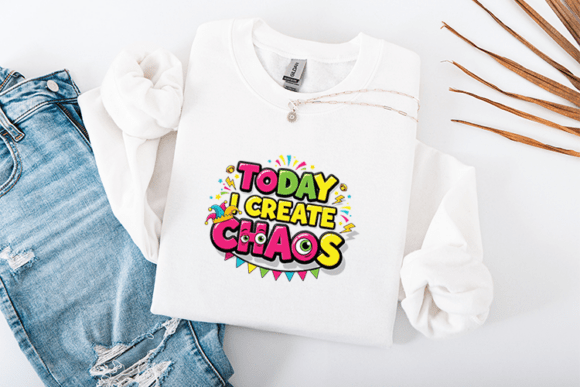Today I Create Chaos: A Playful Design for Bold Statements